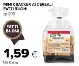Tigre Mini cracker ai cereali FATTI BUONI offerta
