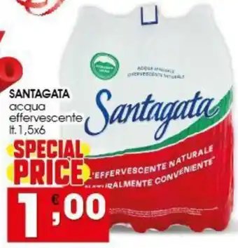 SANTAGATA acqua effervescente