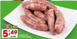 Iper Pellicano Salsiccia di puro suino offerta