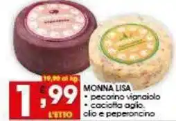 Iper Pellicano MONNA LISA pecorino vignaiolo offerta