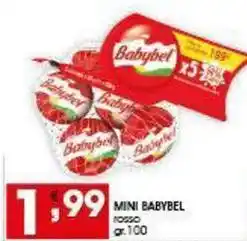 Iper Pellicano MINI BABYBEL rosso offerta