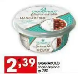 Iper Pellicano GRANAROLO mascarpone offerta