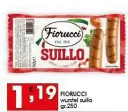 Iper Pellicano FIORUCCI wurstel suillo offerta