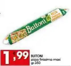 Iper Pellicano BUITONI pizza finissima maxi offerta