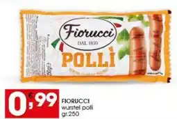 Iper Pellicano FIORUCCI wurstel polli offerta