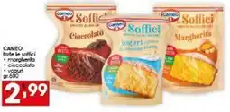 Iper Pellicano CAMEO tarte le soffici margherita, cioccolato, yogurt offerta
