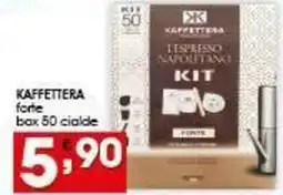 Iper Pellicano KAFFETTERA forte box 50 cialde offerta