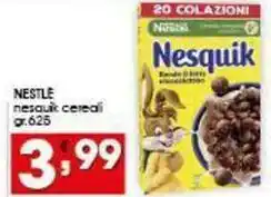 Iper Pellicano NESTLE nesquik cereali offerta