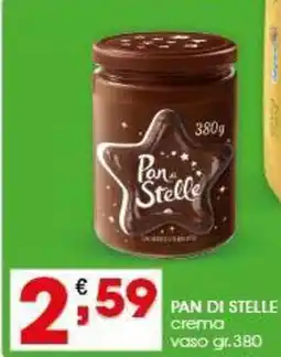 Iper Pellicano PAN DI STELLE crema vaso offerta