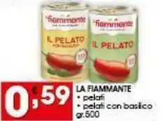 Iper Pellicano LA FIAMMANTE pelati, pelati con basilico offerta