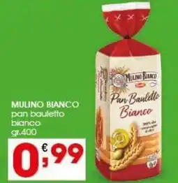 Iper Pellicano MULINO BIANCO pan bauletto bianco offerta