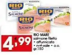 Iper Pellicano RIO MARE salmone filetto offerta