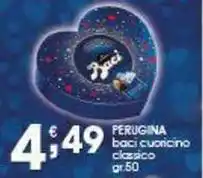 Iper Pellicano PERUGINA baci cuoricino classico offerta