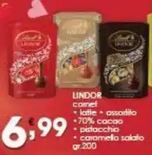 Iper Pellicano LINDOR comet latte offerta