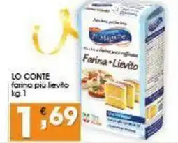 Iper Pellicano LO CONTE farina più lievito offerta