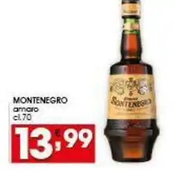 Iper Pellicano MONTENEGRO amaro offerta