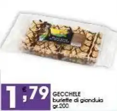Iper Pellicano GECCHELE bulette di gianduia offerta