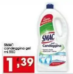 Iper Pellicano SMAC candeggina gel offerta