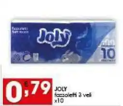 Iper Pellicano JOLY fazzoletti & veli x10 offerta