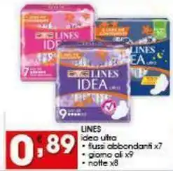 Iper Pellicano LINES idea ultra offerta