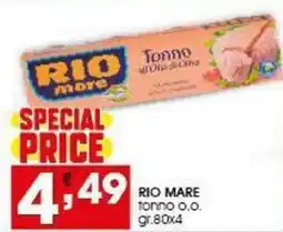 Iper Pellicano RIO MARE Tonno o.o. offerta