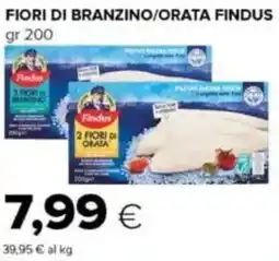 Tigre Fiori di branzino/orata FINDUS offerta