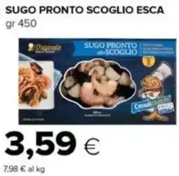 Tigre Sugo pronto scoglio esca offerta