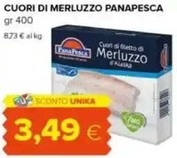 Tigre Cuori di merluzzo panapesca offerta