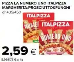 Tigre Pizza la numero uno italpizza margherita/prosciutto&funghi offerta