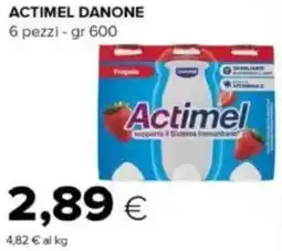 Tigre Actimel danone offerta