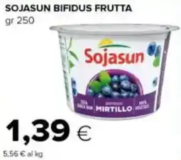 Tigre Sojasun bifidus frutta offerta