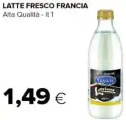 Tigre Latte fresco FRANCIA offerta