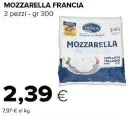 Tigre Mozzarella FRANCIA offerta