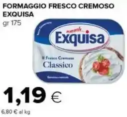 Tigre Formaggio fresco cremoso EXQUISA offerta