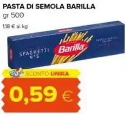 Tigre Pasta di semola BARILLA offerta