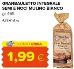 Tigre Granbauletto integrale semi e noci MULINO BIANCO offerta