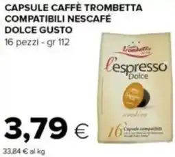 Tigre Capsule caffè trombetta compatibili nescafé dolce gusto offerta
