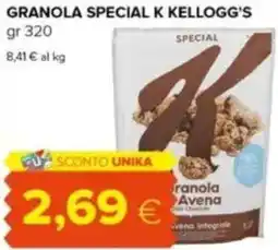 Tigre Granola special k KELLOGG'S offerta
