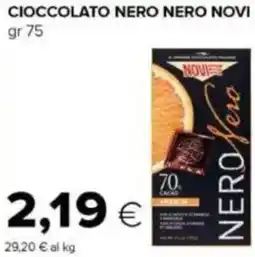 Tigre Cioccolato nero nero NOVI offerta