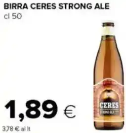 Tigre Birra ceres strong ale offerta