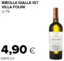 Tigre Ribolla gialla igt VILLA FOLINI offerta