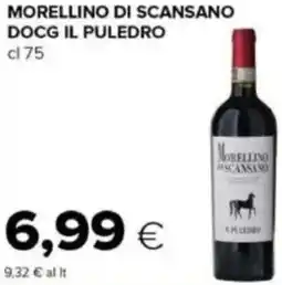 Tigre Morellino di scansano docg il puledro offerta