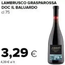 Tigre Lambrusco grasparossa doc il baluardo offerta