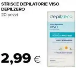 Tigre Strisce depilatorie viso DEPILZERO offerta