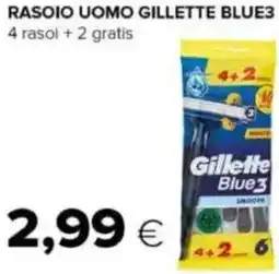 Tigre Rasoio uomo GILLETTE BLUE3 offerta