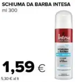 Tigre Schiuma da barba INTESA offerta
