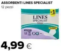 Tigre Assorbenti LINES SPECIALIST offerta