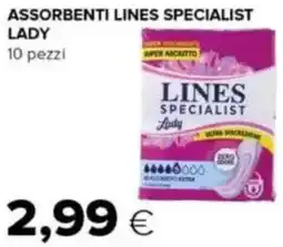 Tigre Assorbenti LINES SPECIALIST LADY offerta