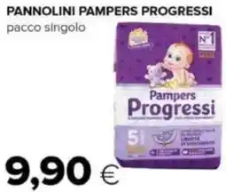 Tigre Pannolini PAMPERS PROGRESSI offerta