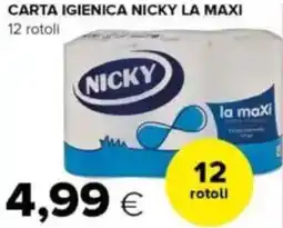 Tigre Carta igienica nicky la maxi offerta